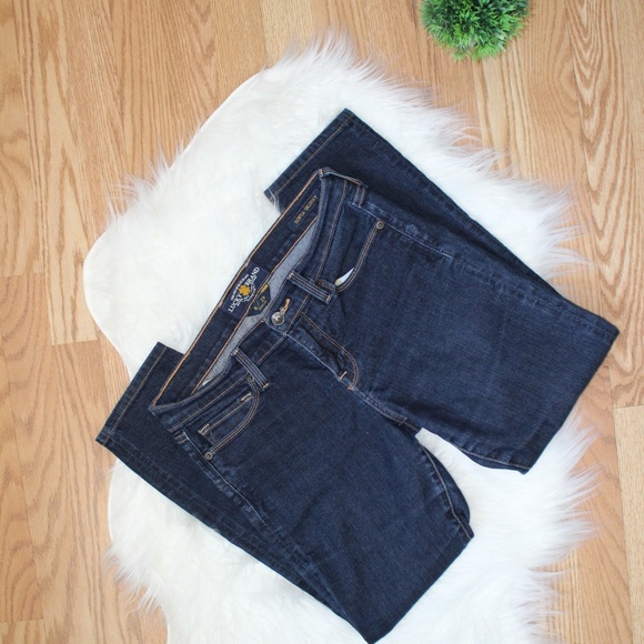 Lucky Brand Dark Wash Sophia Skinny Jeans 8 EUC
